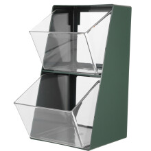 Teebeutelhalter Mehrschichtiger Organizer Aus Kunststoff Für Desktop