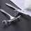 2Stk Metall Essstäbchenhalter Silber Und 11