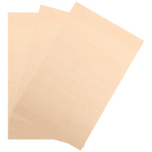 3Stk. Unbemalte Naturholzplatten Bastelzubehör Für DIY