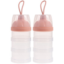 2Stk Formula Spender Milchpulverbehälter Stapelbarer Container
