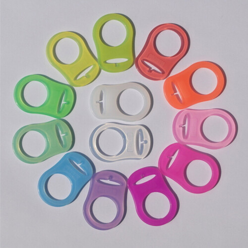 1 Grün Schnullerkette Mit Silikonadapter Für 2