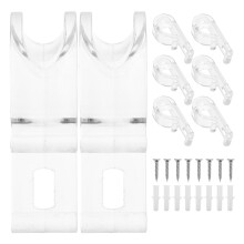 Roller Blind Zubehörset Mit Universellen Montagehalterungen Außen