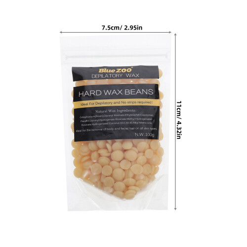 1 Beutel Haarentfernungs-Wachsperlen Für Honig 100 G 1