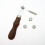 1Set Multikleur Leer DIY Spacing Wheel 5