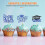 40Stk Abschluss Cupcake Toppers 2025 Kuchen 7