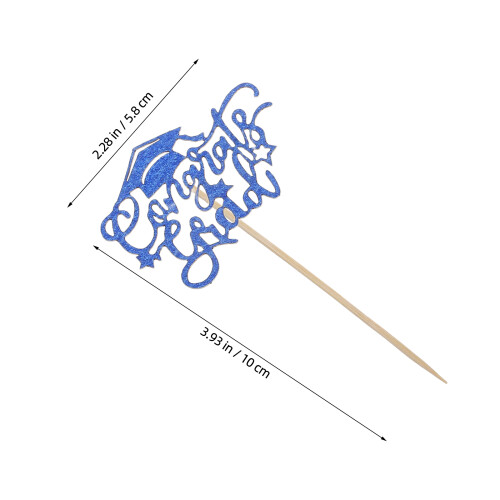 40Stk Abschluss Cupcake Toppers 2025 Kuchen 2