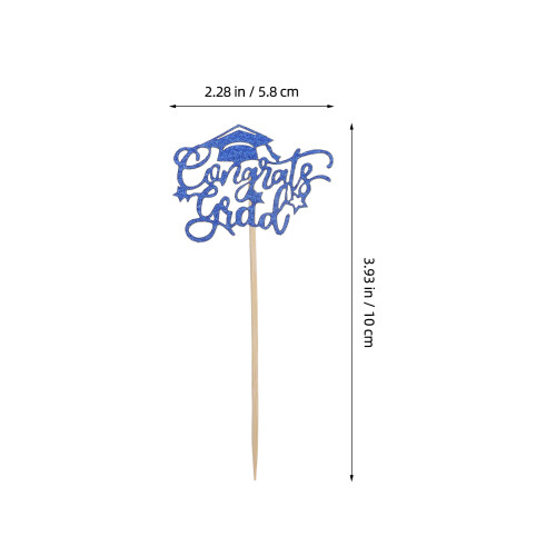 40Stk Abschluss Cupcake Toppers 2025 Kuchen 1