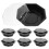 10 Set Obstservierplatte Transparent Mitnahmeobstbox Mit Deckel 1