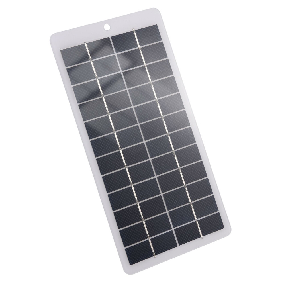 5W 12V Portable Polycrystalline Solar Panel With Dc Port, Compact & High Efficiency 5051353530329