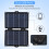 8W 5V Foldable Solar Panel with Dual USB, Portable Lightweight Compact 5