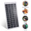 5W 12V Solar Panel Charger - Portable High-Efficiency Polycrystalline 5
