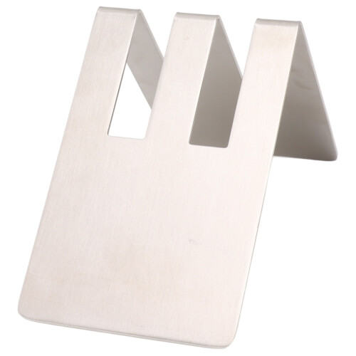 V-förmiger Papierhalter Dual-Kappe 190x135x83mm Silber 2