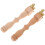 2Sets Holz-Stickrahmenhalter Mit Fixiernägeln, Stickzubehör 1