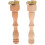 2Sets Holz-Stickrahmenhalter Mit Fixiernägeln, Stickzubehör 2
