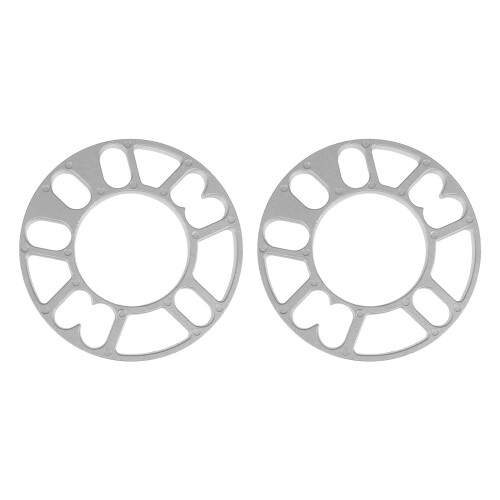 2Stk. Abstandshalter Für Auto Silber 15,2x15,2x0,39in