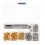 100 Sets Ösen-Set Legierungs-Schnappverschluss -Set 5