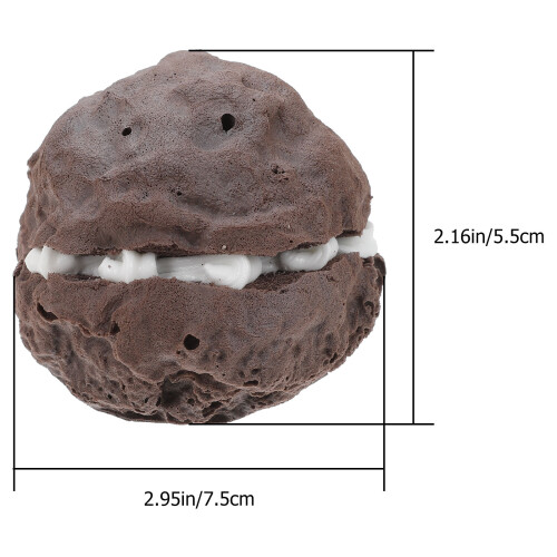 Simulation Dessert Puff Modell Dekorative Süßigkeit Bäckerei Display 1
