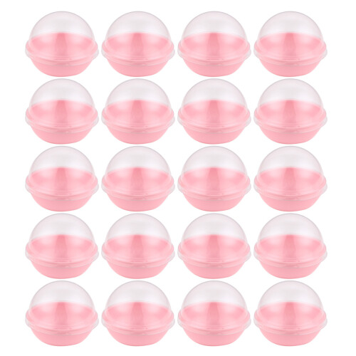 50Stk Eigelb Puff Box Kleine Kuppel Süßwaren Verpackung Backzubehör