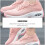 Paar Dicke Sohle Sneaker Für Damen 3