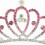 2Stk Krone Haarspange Tiara Für 8