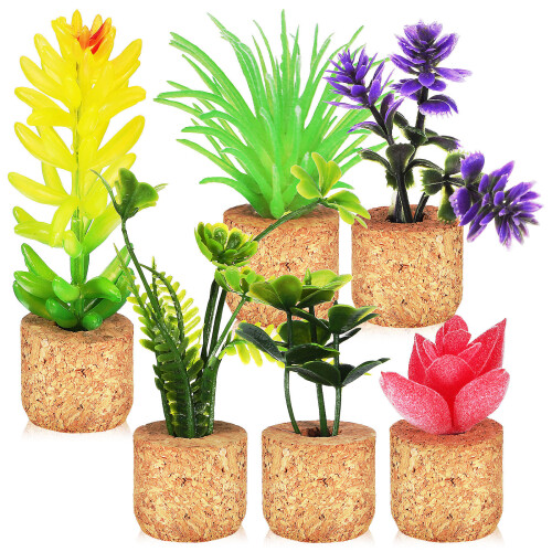 Refrigerator Magnet Leaf Shaped Fridge Magnet 6 Pcs