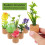 Refrigerator Magnet Leaf Shaped Fridge Magnet 6 Pcs 4