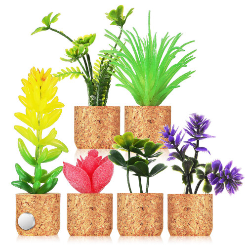 Refrigerator Magnet Leaf Shaped Fridge Magnet 6 Pcs 1
