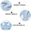 3Stk Damen Menstruations-Slips Atmungsaktiv 8