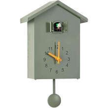 Modern Cuckoo Clock Type B - Hanging Bird Wall Clock Battery Operated Alarm Clock For Living Room Bedroom Kitchen Office