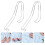 4Stk Sandalen Schuhe Display Halter 9