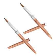 2Stk Nail Art Lack Set Metallgriff Für Designs
