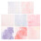 8Stk. Aquarell Transferfolie Bögen Sublimationspapier 11