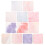 8Stk. Aquarell Transferfolie Bögen Sublimationspapier 3