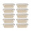 10Pcs Khaki Paper for Restaurant Takeaway 9