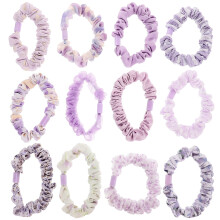 12 Elastische Haar-Schleifen Pastoral-Stil Pferdeschwanz-Halter