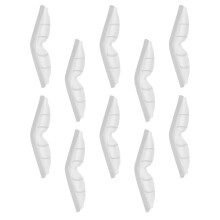 20 Silikon Nasensteg Pads Für Gesichtsmasken Anti-Beschlag Weiß