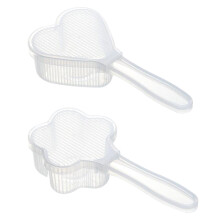 1 Set 2 Herz Pflaumenblüte Sushiform Baby Nahrungswerkzeug
