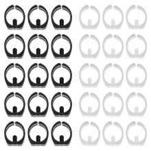 30 Pcs Chair Leg Mat Table Feet Covers Caps Door Self Adhesive Gripper