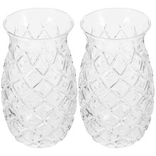 2Stk. Geprägtes Cocktailglas Whisky 480Ml Kristall