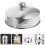 1Couvercle Protection Multifonction Cuisson Maison Couleur Argent 10