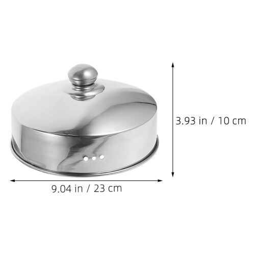 1Couvercle Protection Multifonction Cuisson Maison Couleur Argent 1