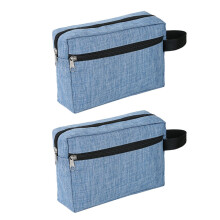2Stk Handheld Badetaschen Kosmetiktaschen Reisewaschbeutel