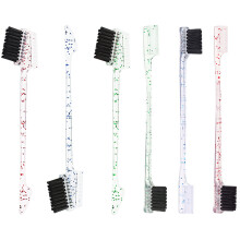 6St Makeup Bürsten Mehrseitige Augenbrauenbürsten Kämme Haarlineal