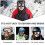 2Stk Erwachsene Motocross Brille Winddichte Gläser 11
