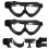 2Stk Erwachsene Motocross Brille Winddichte Gläser 3