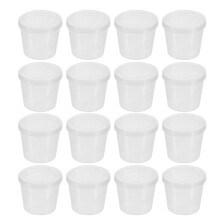 100Stück Soßen-To-Go-Becher Mit Deckeln