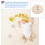 12 Baby Erinnerungskarten Holz 9
