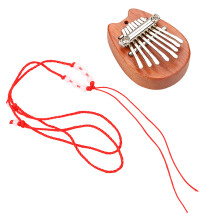 Instrument Kalimba Bois 8 Tons Compact Pour Apprentissage Fun
