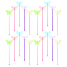25Stk Rührstäbchen 22Cm Zufallsfarbe Für Bar Restaurant
