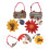 2Stk Harz Wohnaccessoires Türdekoration 4